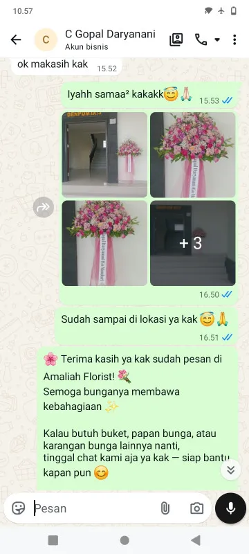 Pengiriman Karangan Bunga Majir Kutoarjo