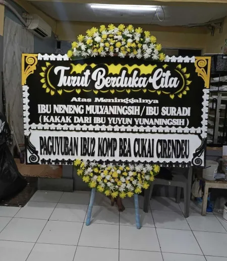 Papan Bunga Duka Majir Kutoarjo