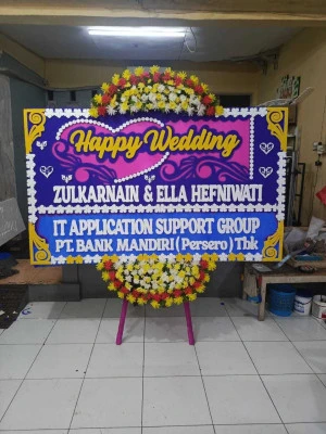 Papan Bunga di Majir Kutoarjo